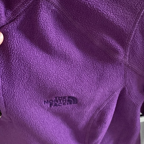 Purple north face pull over - Picture 2 of 2